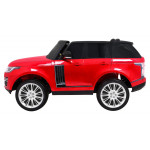 Elektrické autíčko Range Rover HSE - lakované - červené - dvojmiestne